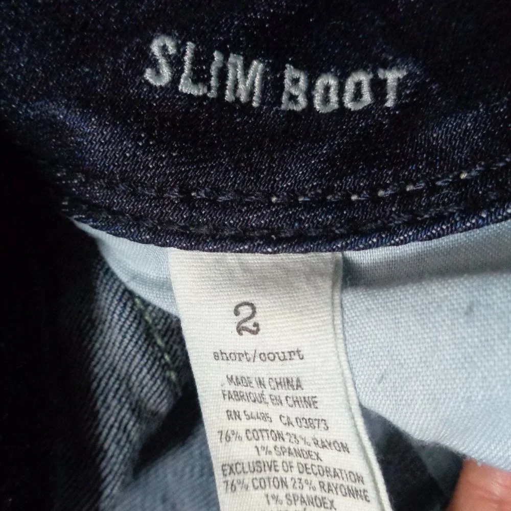 American Eagle Slim Boot jean 2 short - Picture 6 of 11